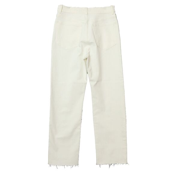 Madewell Women's Straight Leg Jeans - Cream - Picture 3 of 6